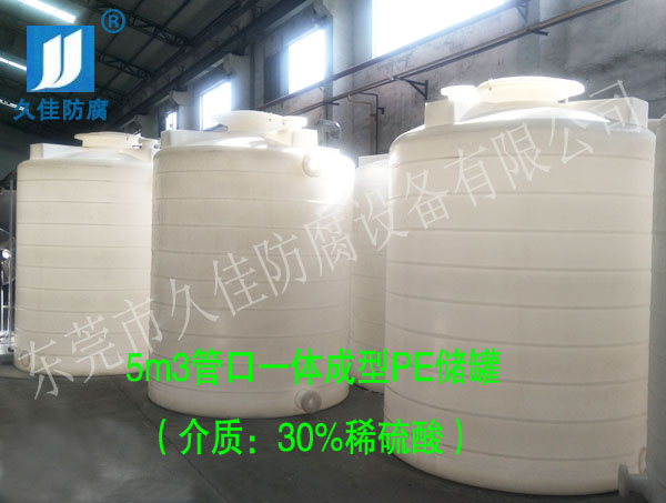 30%稀硫酸儲存罐材質選擇的那些事兒